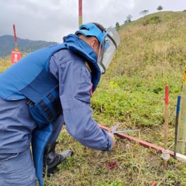 Pradera en paz: Declaran que este municipio está libre de minas antipersona