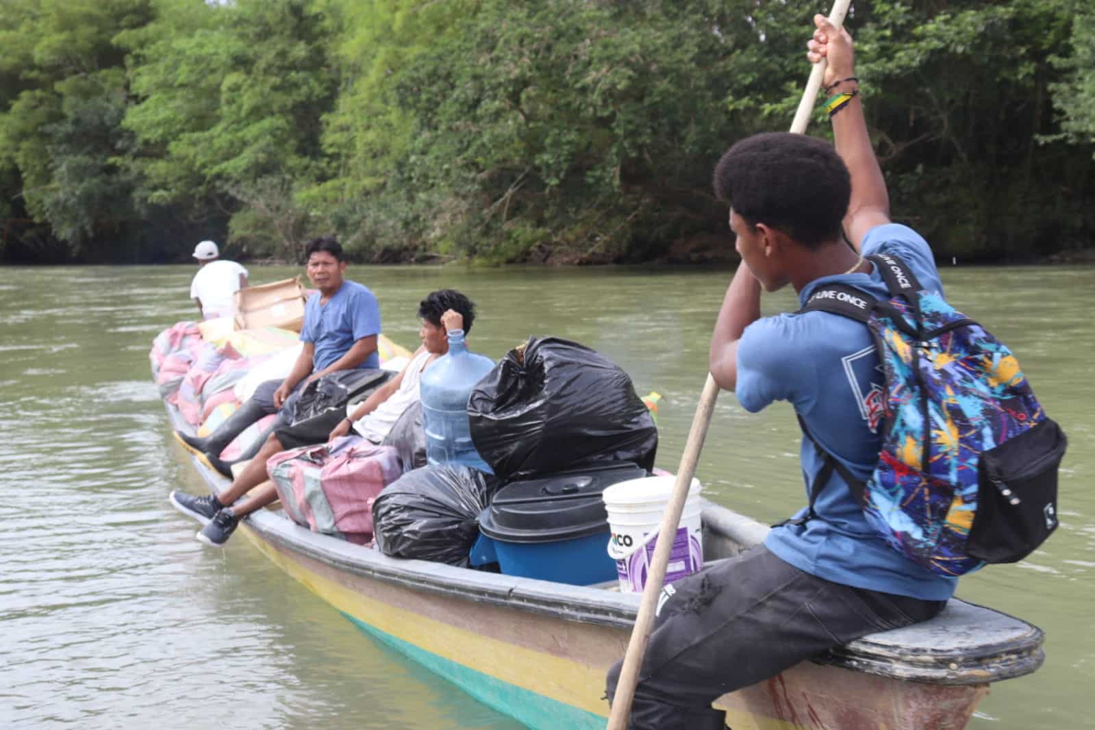 ¡Volvieron a casa! 31 familias indígenas Wounaan regresaron a su territorio