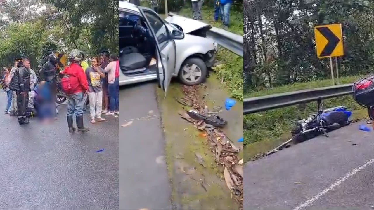 Video: Una persona murió en grave accidente de tránsito en la vía al mar