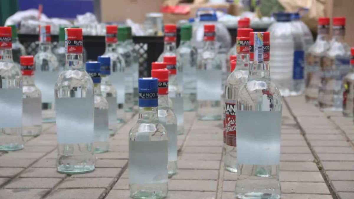 Desmantelan fábrica de licor adulterado y de contrabando en el norte de Cali