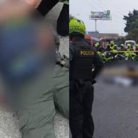 Una persona fallecida y un policía herido dejó enfrentamiento en el Puente de Juanchito
