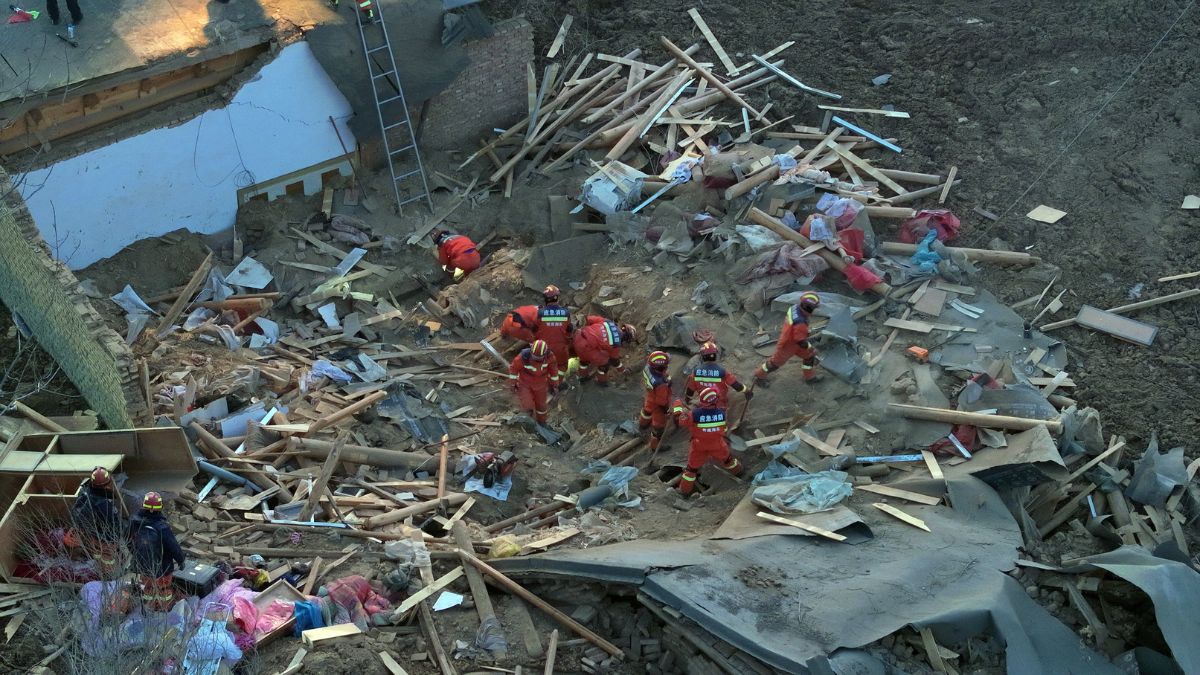 Terremoto en China: Autoridades reportaron más de 100 personas fallecidas