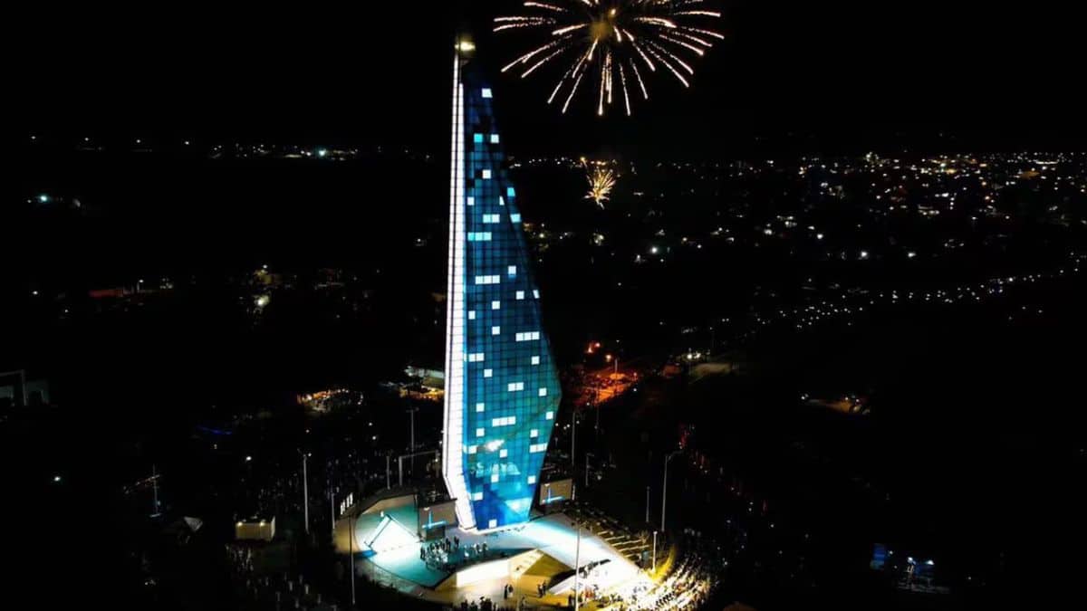 Fue inaugurada 'La Ventana de Sueños': El faro más grande del país