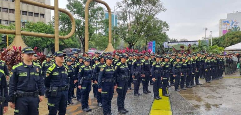 Llegarán más de 400 policías al Valle del Cauca para reforzar la seguridad