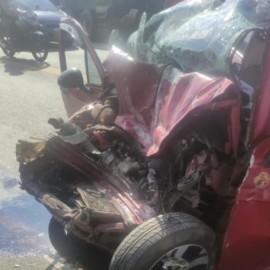 Aparatoso accidente en la vía Palmira-Candelaria dejó dos personas fallecidas