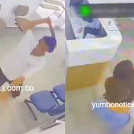 ¿Hasta cuándo? Un hombre intentó agredir con machete a una joven en Yumbo