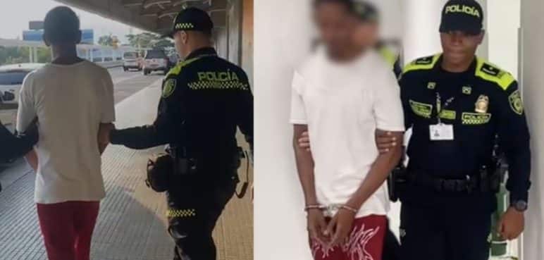 Capturan a hombre que transportaba 6 kilos de marihuana en el Alfonso Bonilla Aragón