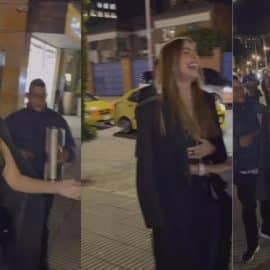 Video: Con parranda vallenata fue recibida Sofía Vergara tras su llegada a Colombia