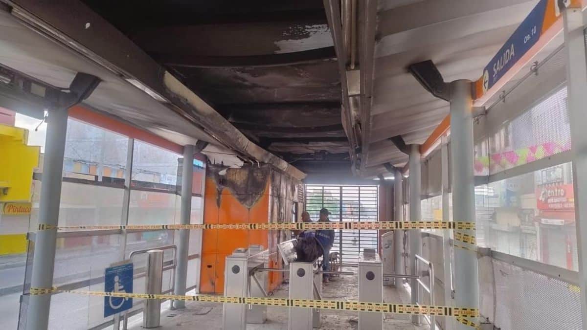 Metrocali afirmó que la estación de Petecuy continuará operando tras incendio