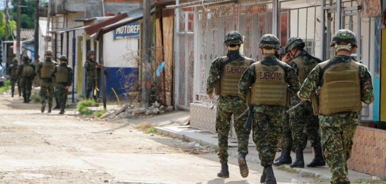 Ejército rescató a menores que habían sido reclutados por disidencias de las Farc en el Meta