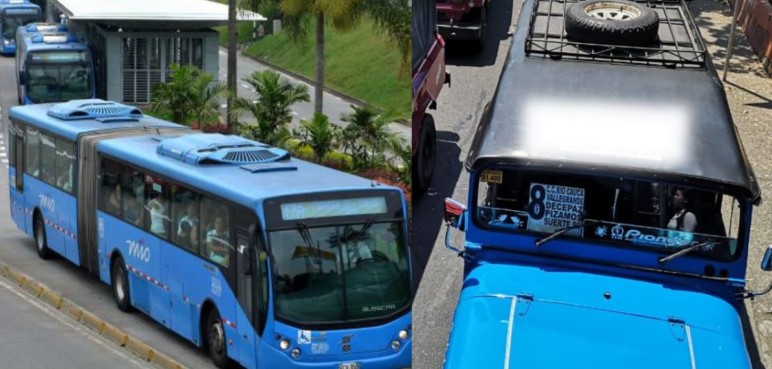 ¿Integrar las gualas y buses colectivos al MÍO? Esta es la propuesta del Alcalde