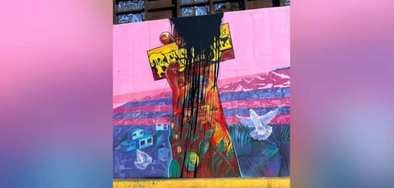 "Son personas enmarcadas en su odio": Concejala de Cali sobre mural vandalizado