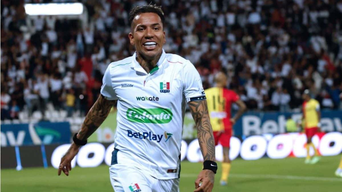 ¡Cerca de cumplir record! Dayro Moreno podría ser el máximo goleador del fútbol colombiano