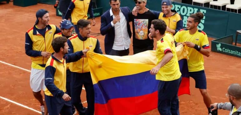 En septiembre regresará la Copa Davis: Colombia hizo remontada histórica