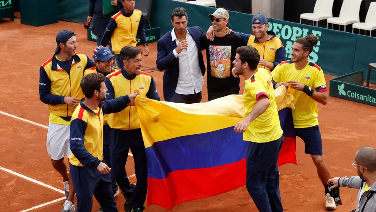 En septiembre regresará la Copa Davis: Colombia hizo remontada histórica