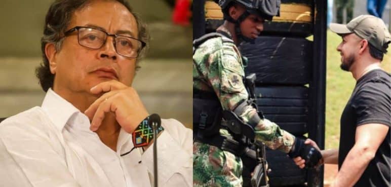 El Presidente Petro se pronunció tras las imágenes de Andrés Escobar en el batallón