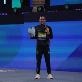Dos podios y un récord: Gustavo Sánchez brilló en Doha