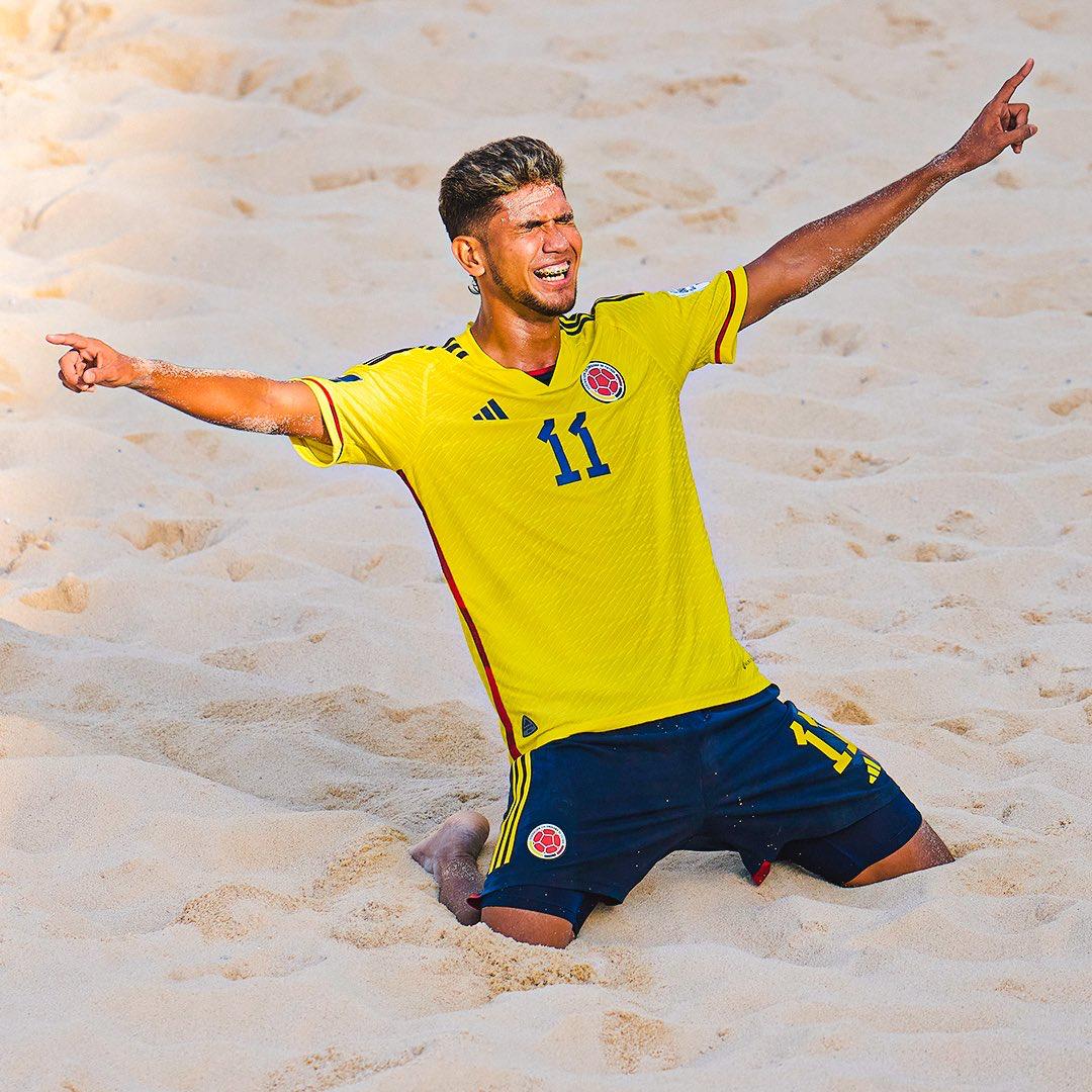 Debut y derrota para la Selección Colombia en el Mundial de Fútbol Playa
