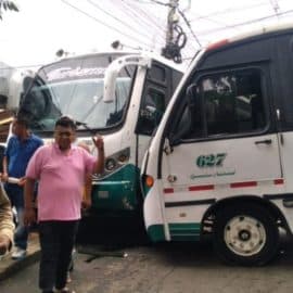 Video: Tres heridos en accidente de tránsito en el sector de Montebello
