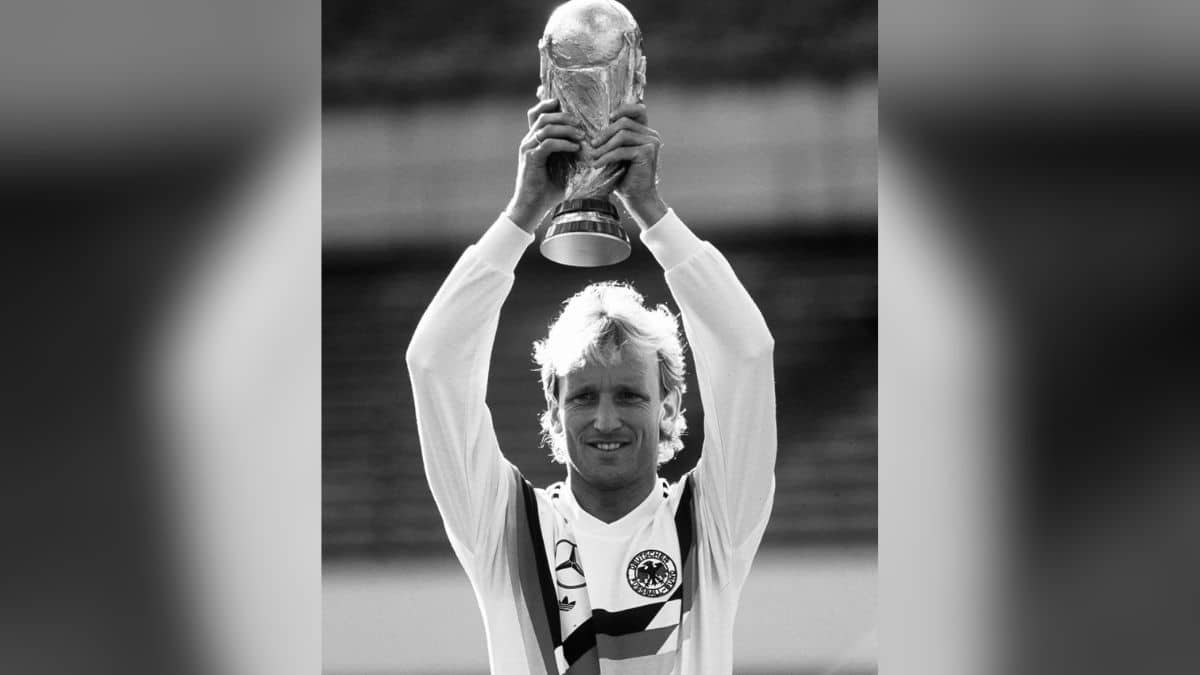 Falleció Andreas Brehme, leyenda del fútbol alemán, a sus 63 años