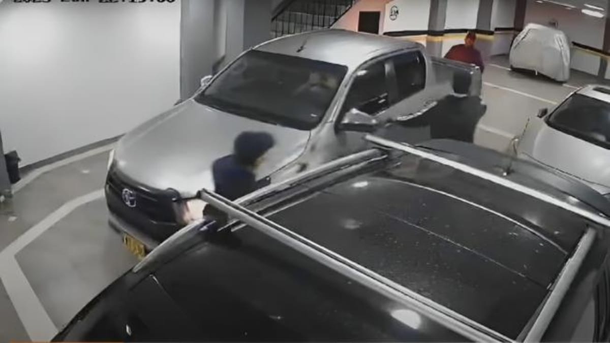 Delincuentes hurtaron una camioneta perteneciente al General (r) de la Policía