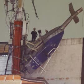 Detalles del accidente de helicóptero que cayó sobre edificio en Medellín