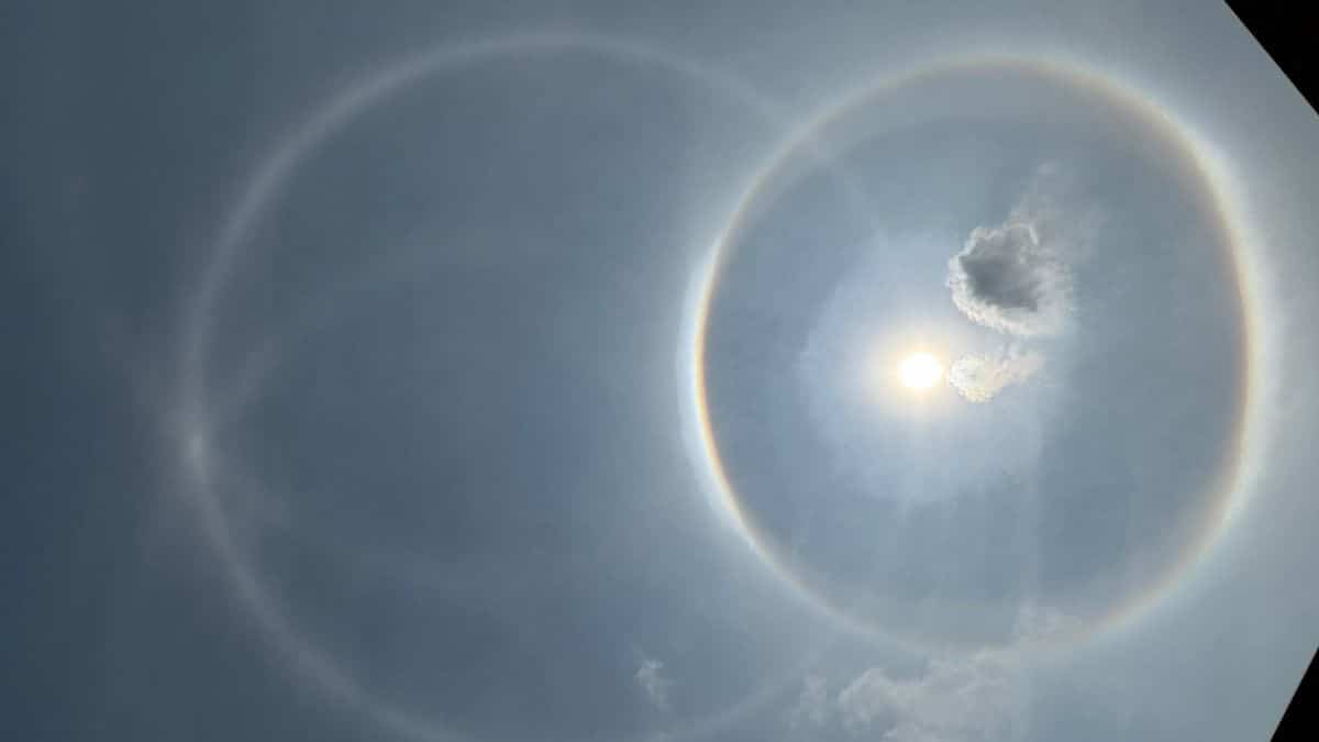 Imágenes: En el cielo caleño se presenció el fenómeno Halo Solar ¿A qué se debe?