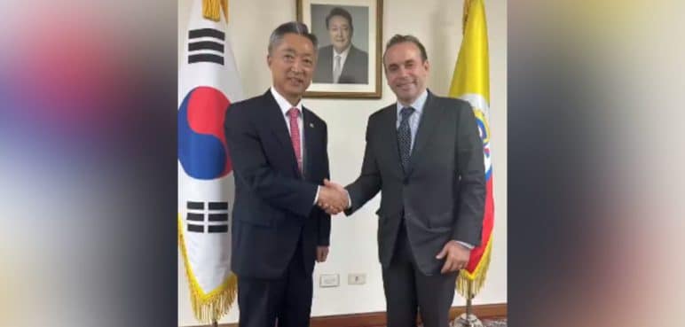 Busca alianzas: Alcalde de Cali se reunió con el embajador de Corea en Colombia