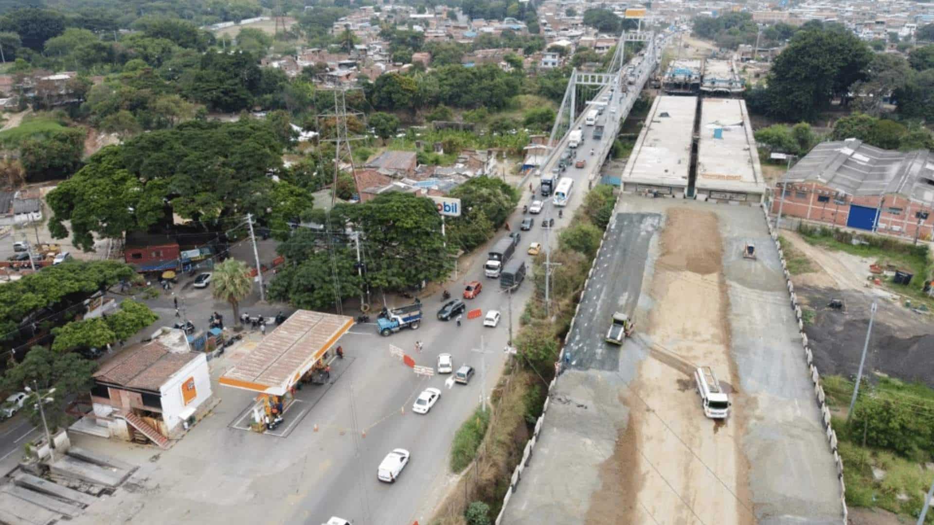 ¿Un drone?: Conozca las medidas para mejorar la movilidad del puente Juanchito
