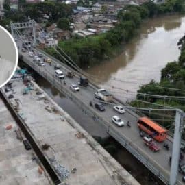 "No voy a decir cuándo lo voy a terminar" Gobernadora sobre puente de Juanchito
