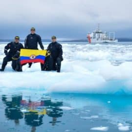 En imágenes: Concluyó la décima expedición de la Armada Nacional a la Antártica