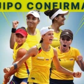Colombia tiene equipo: Las cinco seleccionadas para Billie Jean King Cup