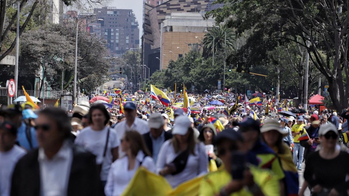 🔴En vivo: Así avanzan las marchas en las principales ciudades en contra del gobierno de Petro