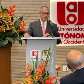 Así fue la posesión de Diego Hernández Losada, nuevo rector de la UAO