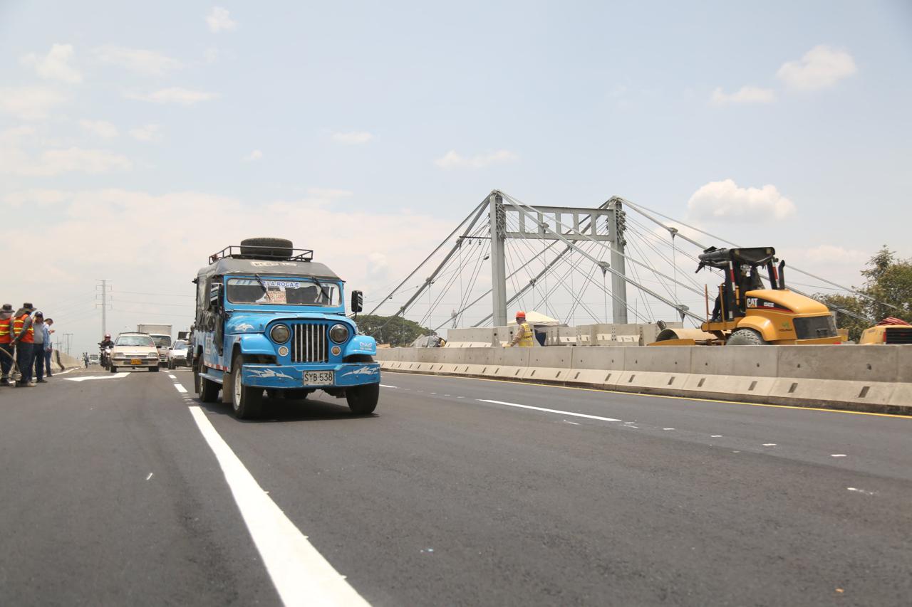 Es oficial: Ya está habilitada la calzada sur del nuevo Puente de Juanchito