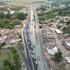 Ya está habilitada la calzada norte del nuevo Puente de Juanchito
