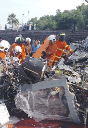 Tragedia en Malasia: Diez fallecidos tras el choque de dos helicópteros de la Marina