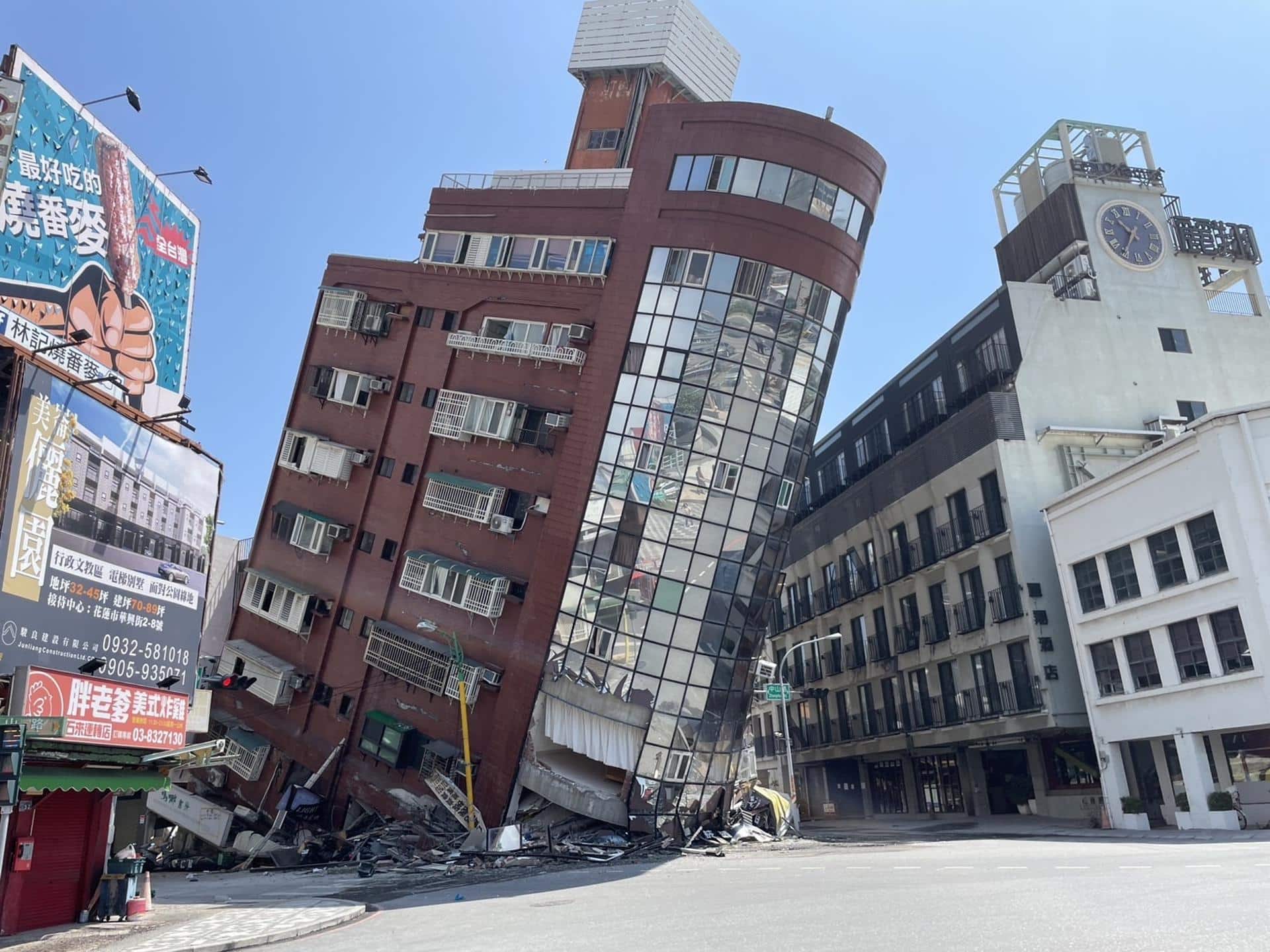 Asciende el número de fallecidos por el terremoto de Taiwán