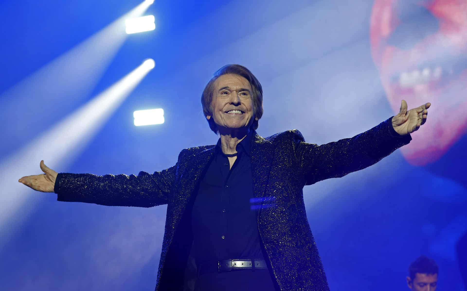 La 'Victoria' de Raphael en Bogotá: Inició la gira del cantante por Colombia