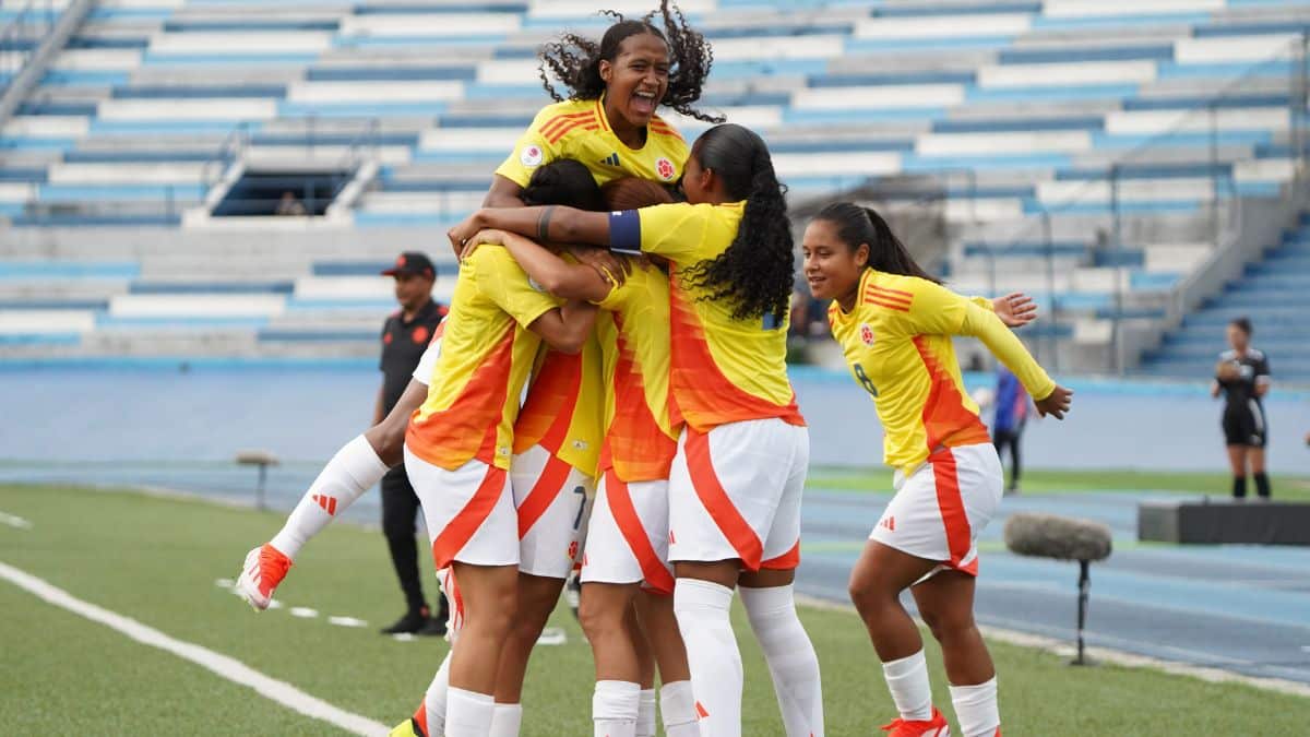 ¡Doblete y expulsión! Así fue la victoria de Colombia en el Sudamericano Femenino Sub20