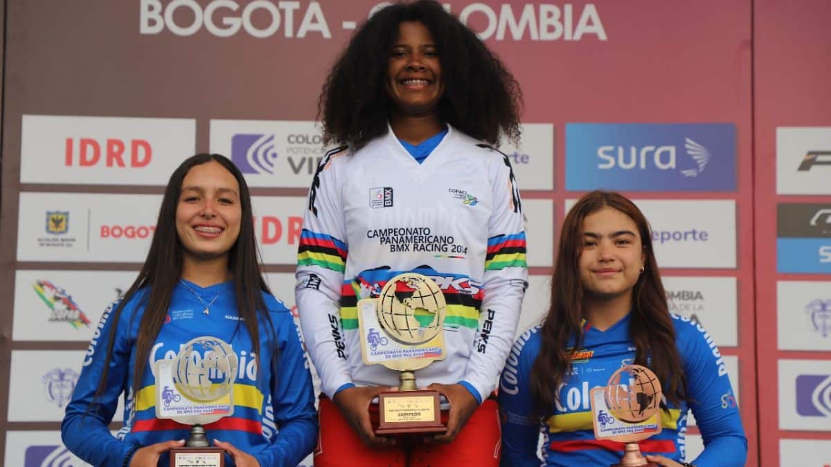 Colombia brilló en el Panamericano de BMX y se consagró campeón en casa