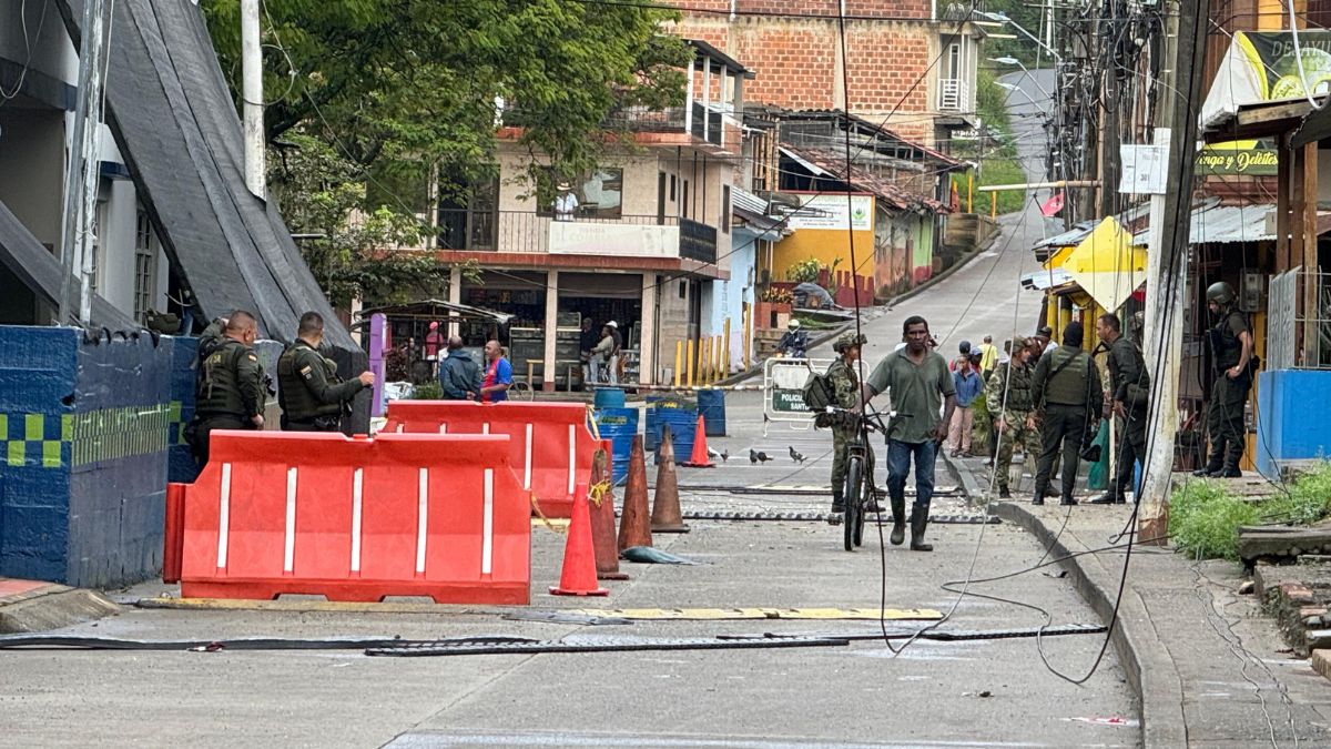 Afectaciones luego de ataque a subestación de Policía en Robles, Jamundí