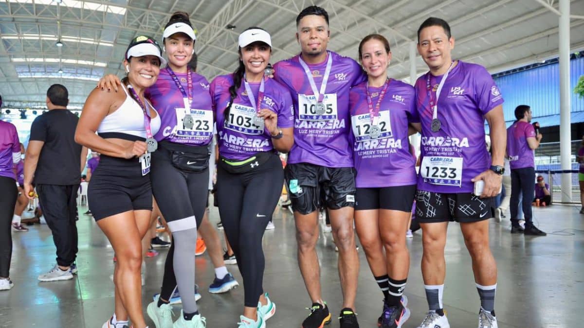 Por y para ellas: Atletas y aficionados se unieron en la carrera Luz Mery Tristán