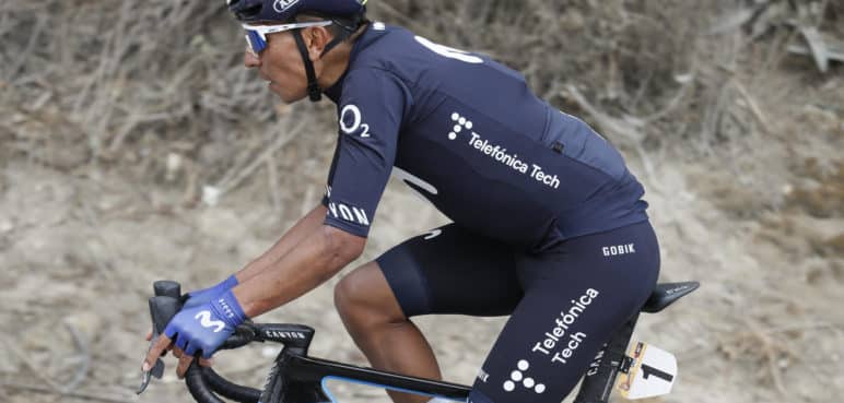 Nairo Quintana sufrió una grave lesión y  se recuperará en Colombia