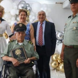 Conozca la historia de Tobías Suárez: El agente (R) que cumplió 100 años