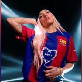 Es oficial: Barcelona FC lucirá el logo de Karol G en sus camisetas