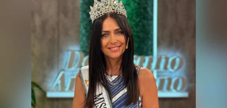 Mujer de 60 años gana certamen de belleza de Miss Buenos Aires 2024