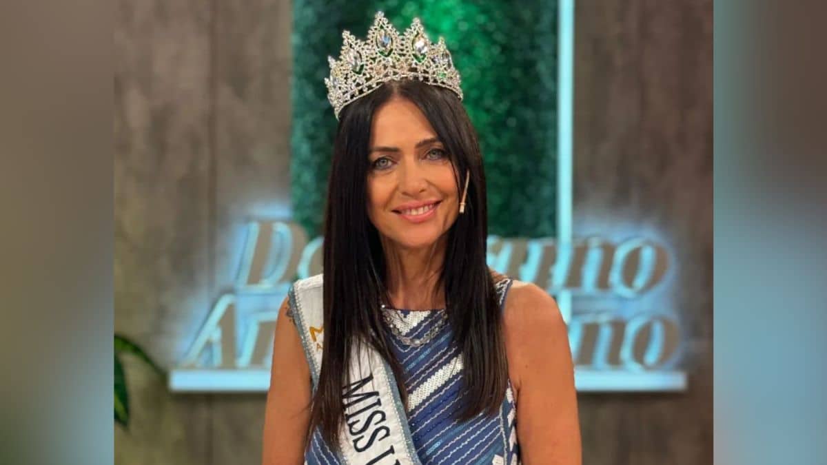 Mujer de 60 años gana certamen de belleza de Miss Buenos Aires 2024