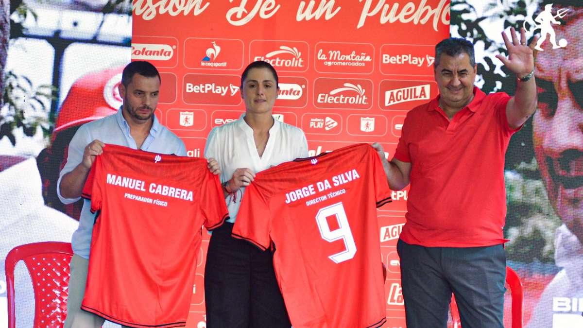 América de Cali, presentación Jorge Da Silva