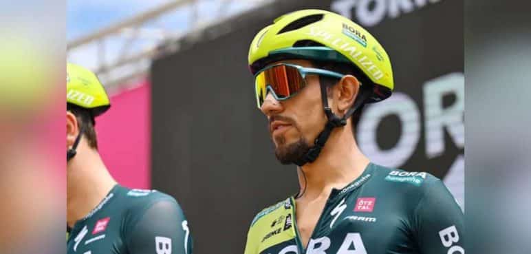 Daniel Martínez segundo del Giro de Italia: Gran actuación en la séptima etapa